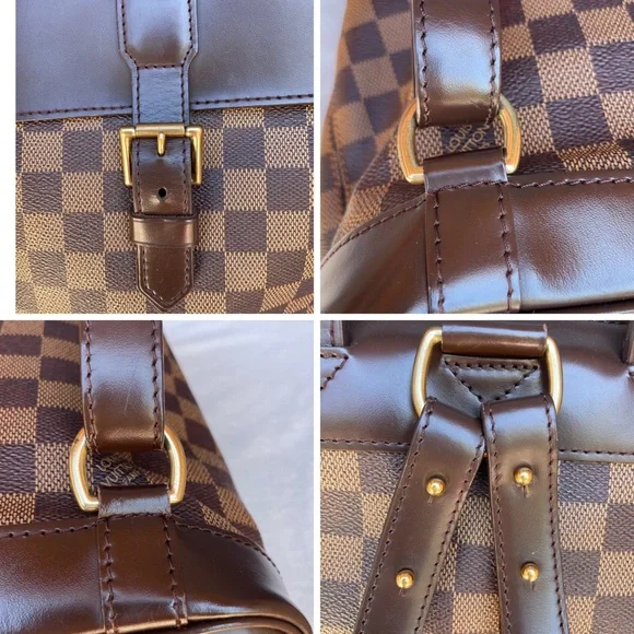 💝LIKE NEW 💝 LOUIS VUITTON Damier Ebene Soho Backpack - Picture 8 of 17